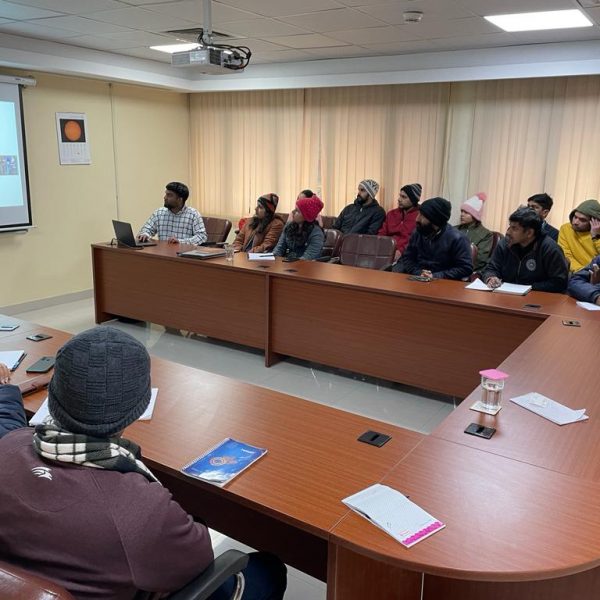 Talk by Dr. Navaneeth M. Thamban, Department of Earth and Environmental Sciences, School of Natural Sciences, The University of Manchester, on January 11,2023.